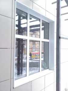 Противопожарный витраж E15 / серия FRM7105